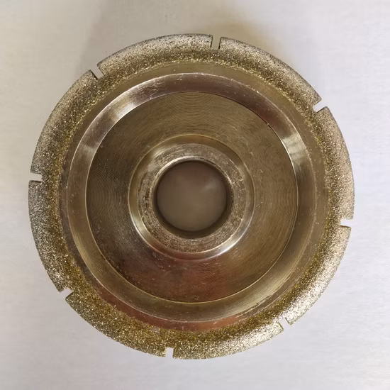 Edge Grinding Wheel Abrasive Drum Electroplated Diamond Stone Profile Wheels for Granite