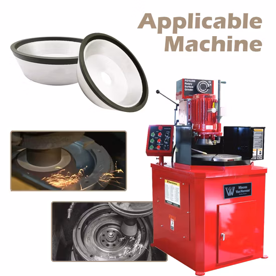 11V9 Cup Surface Resin CBN Ruote Volano Mole per l'industria automobilistica